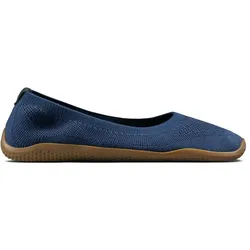 Vivobarefoot Damen Asana Yin Ballerina Knit blau