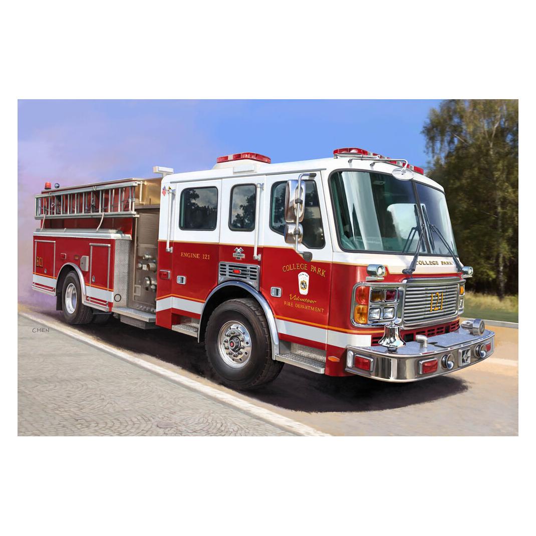 Trumpeter American LaFrance Eagle Fire Pumper (07445)