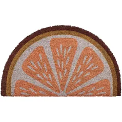 FUSSMATTE Orange 45/75 cm Kokosfasern Davao
