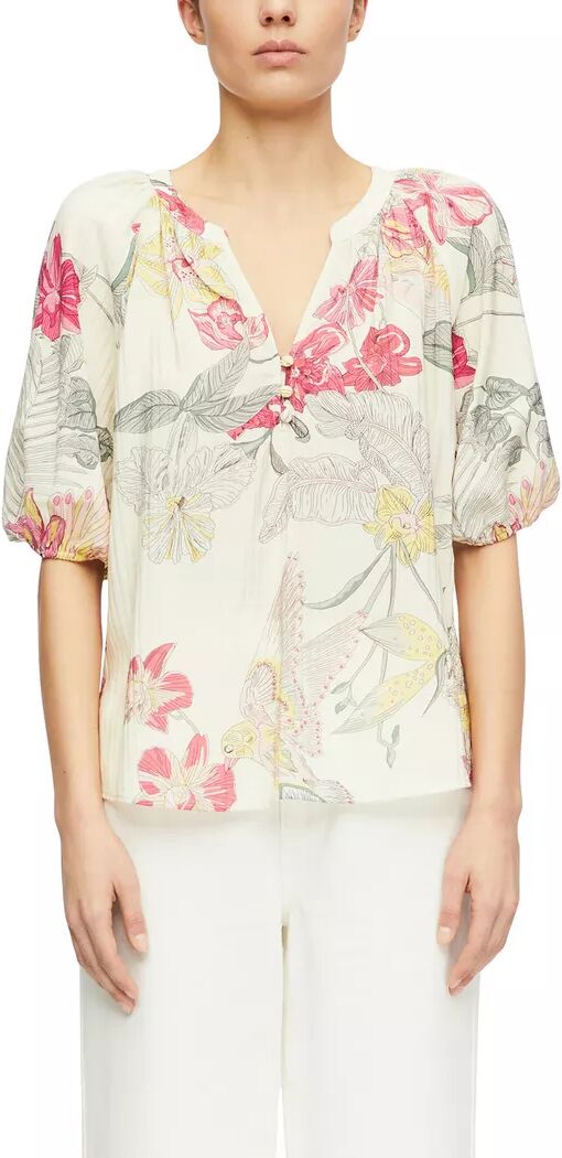 Comma - Bluse, für Damen, Weiss Größe 36