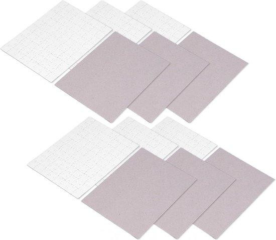 Witte puzzel van OEM met 80 stukjes voor creatieve activiteiten