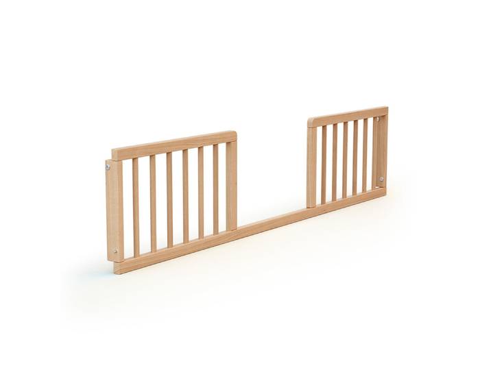 Barrière de lit bébé 140cm AT4 Festive Hêtre verni