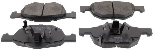 MAPCO 6809 Brake pad set