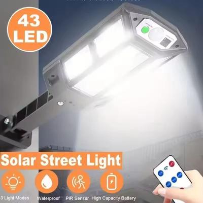 Inspired Living Ultimate Solar Bright Zone 300 000 Lumen Outdoor Floodlight With Motion Sensor 108cob With Remote