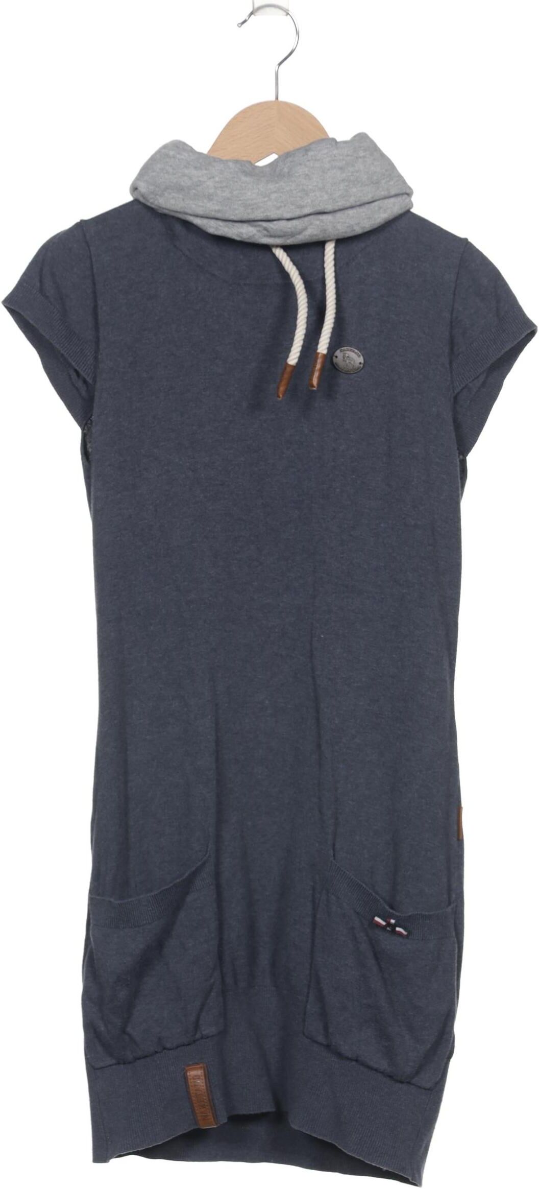 Naketano Damen Pullover, Marineblau, Gr. M, Baumwolle - Second Hand