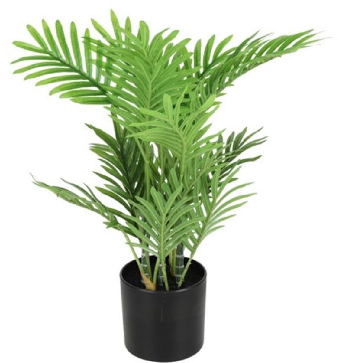 Countryfield Kunst- en zijdebloem Areca palm in pot, groen