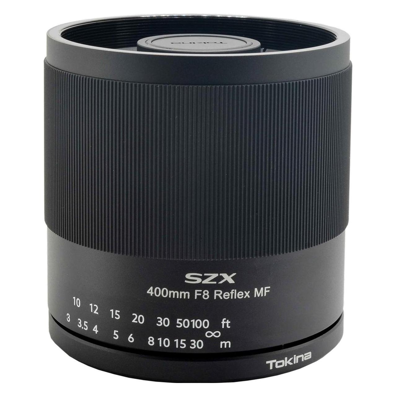 Tokina SZX Super Tele 400mm f/8.0 Reflex MF EF-M (APS-C / DX, Micro Four Thirds, Vollformat) (TO-SZX400EFM)