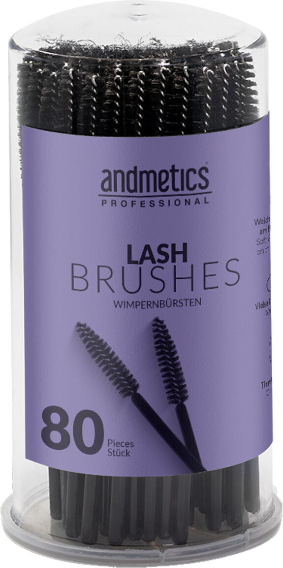80 Stück andmetics professional Lash Brushes