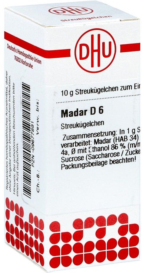 DHU Madar D6 Globuli