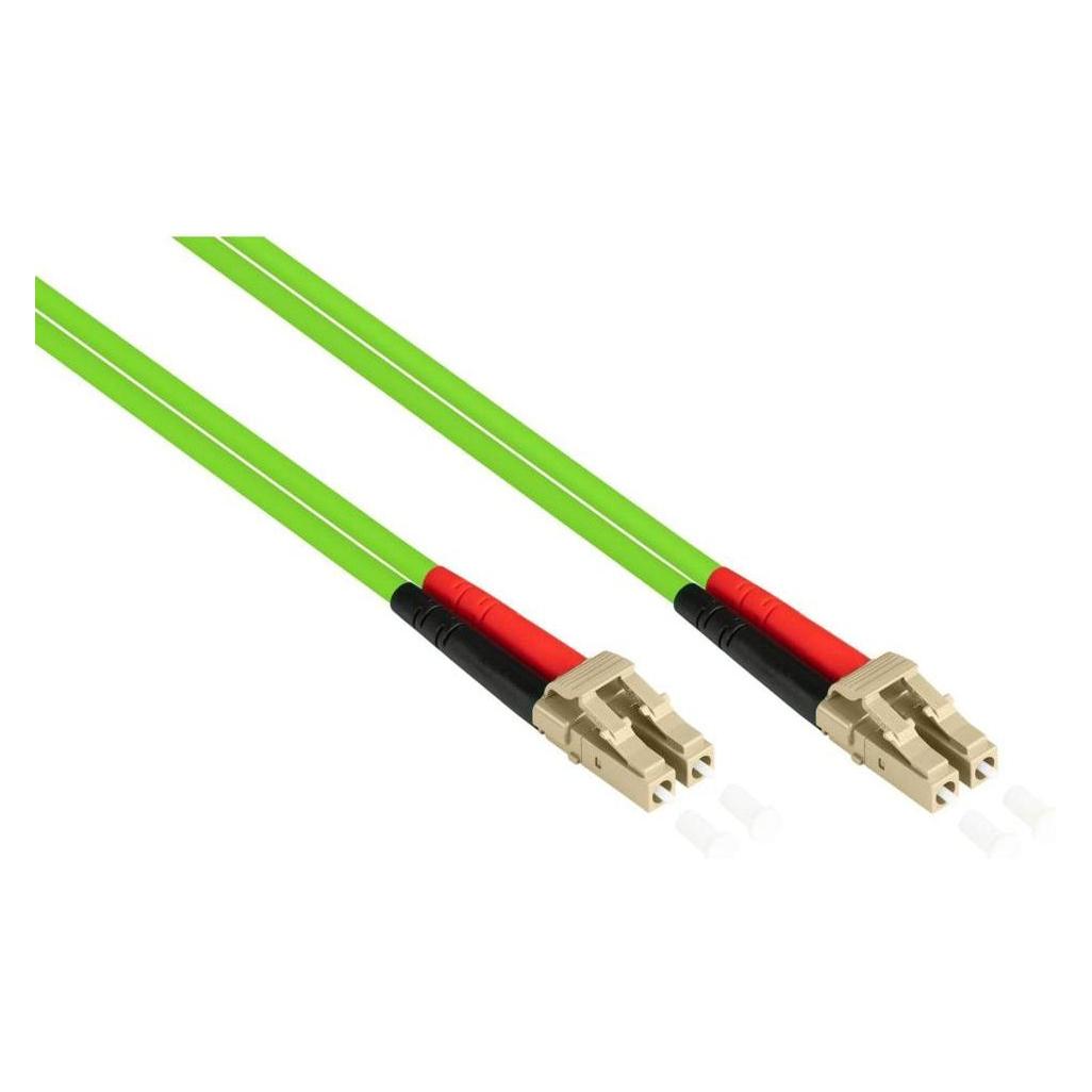 Varia SO-37811 - Patchkabel LWL Duplex OM5 (Multimode, 50125) LCLC, LSZH, 2m (2 m) (SO-37811)