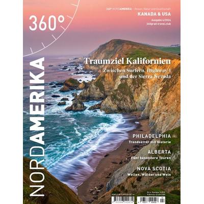 360° NordAmerika - Ausgabe 4/2024, Geheftet von , 360° medien, 978-3-96855-587-4