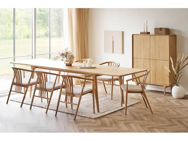 Esstisch Kjellina - in Holzoptik - Holz - Luxusbetten24