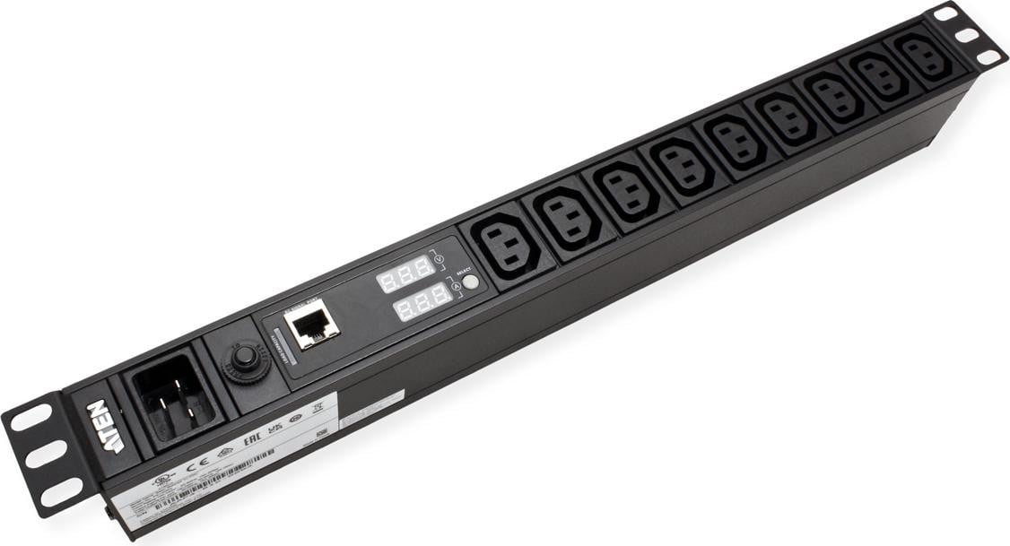ATEN PE1209G 1U basis PDU met meetfunctionaliteit