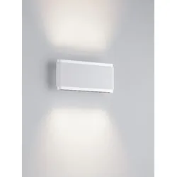 Helestra KOBE LED Wandleuchte 11 W 840 lm 2700 K Warmweiß CASAMBI Smart IP20 Mattweiß