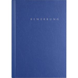 Pagna Start 22005 Bewerbungsmappe 2 teilig blau A4, 5 Stück