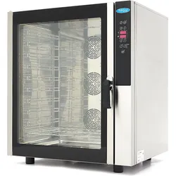 Maxima Dampf-Kombi-Ofen - geeignet für 10 Bleche (1/1 GN / 60 x 40 cm) - Digitalanzeige - 400V