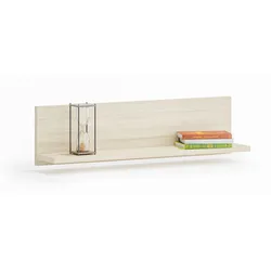 Wandregal 800 x 150 x 200 mm, Eiche natur