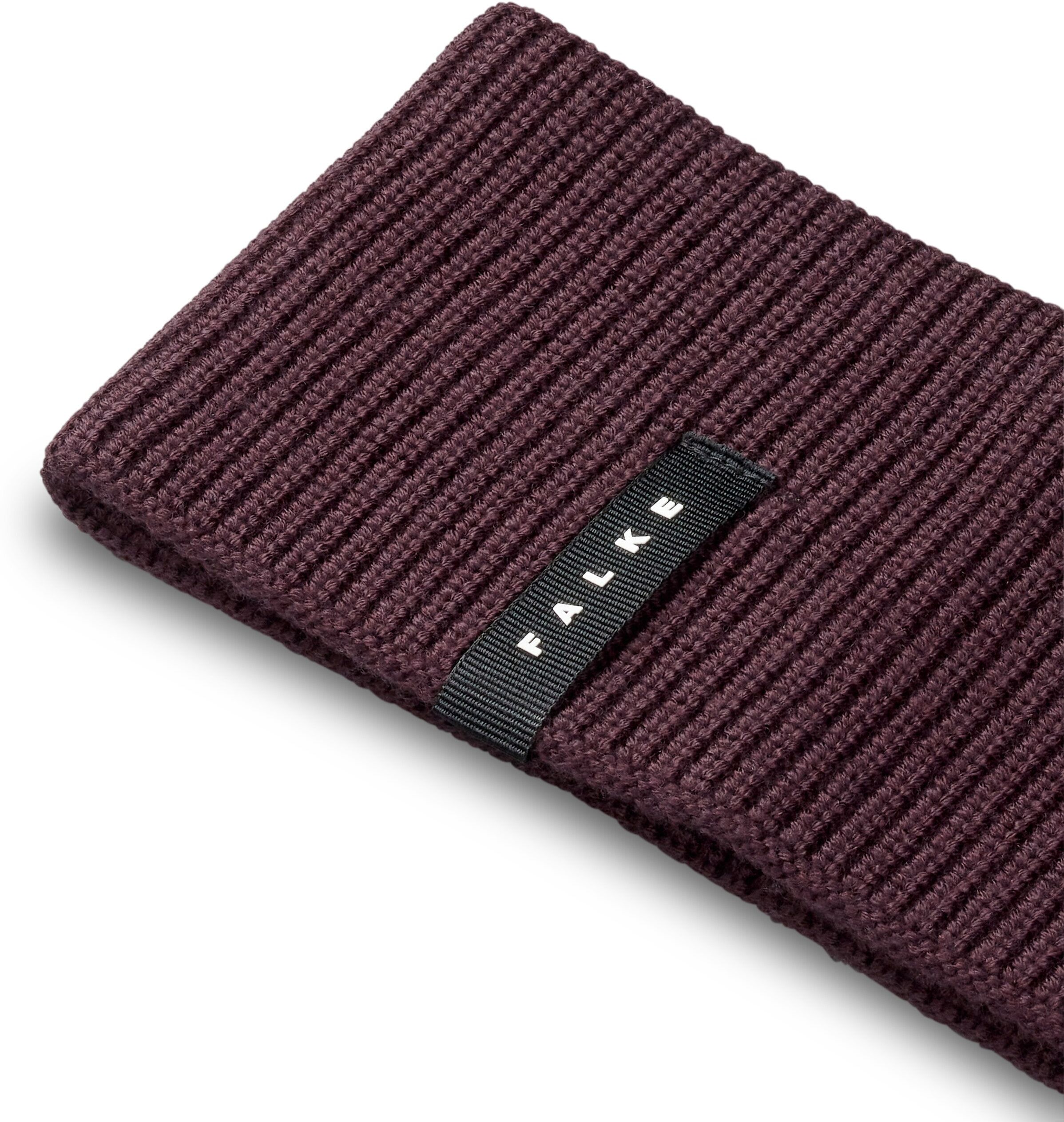 Stirnband FALKE "FALKE Stirnband", Damen, Gr. onesize, braun (schwarz choco (5162)), Mützen Stirnband