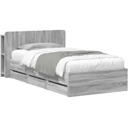 vidaXL, Bett, Aufbewahrungsbett (80 x 200 cm)