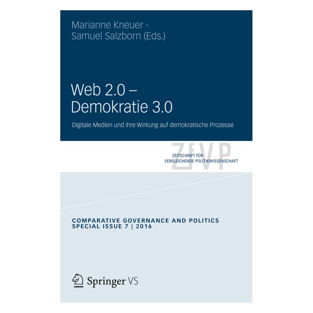 Springer Web 2.0 - Demokratie 3.0 (Deutsch, Softcover, Marianne Kneuer, Samuel Salzborn) (55823735)
