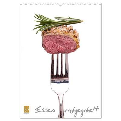 Essen aufgegabelt (Wandkalender 2027 DIN A3 hoch), CALVENDO Monatskalender