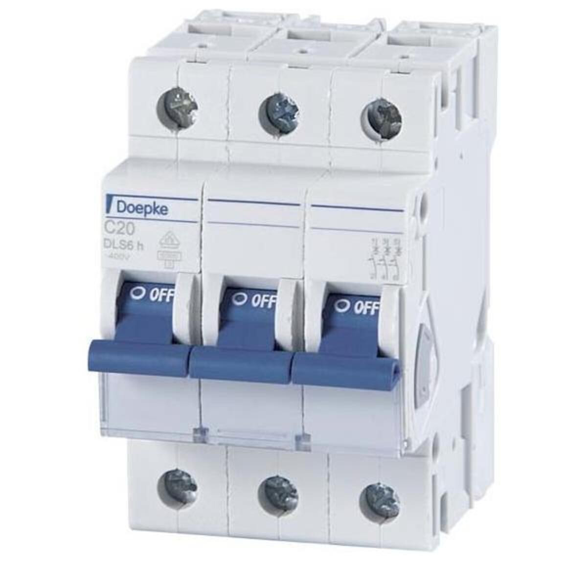 Doepke Automat C 25A DLS 6H C25-3 6kA 3-polig