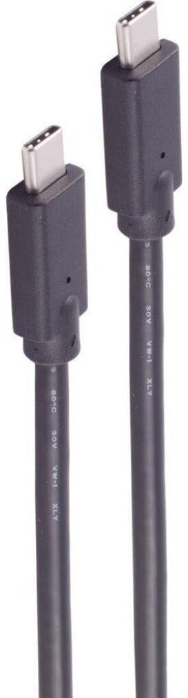 Shiverpeaks BS13-28405 USB Type-C 2.0 aansluitkabel 100W zwart 4m