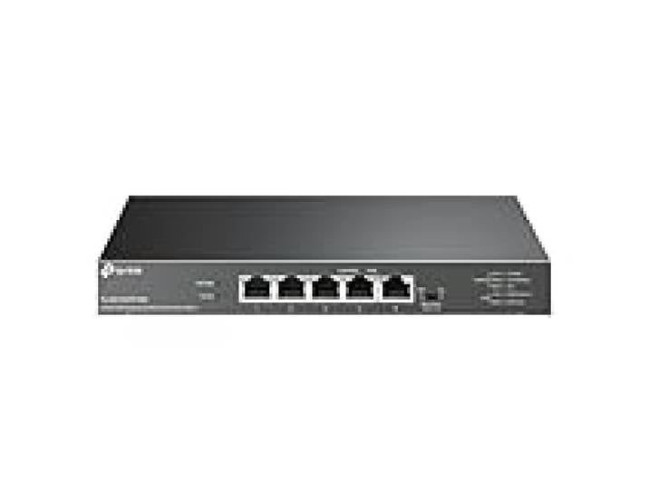 TP-Link TL-SG105PP-M2 Commutateur 5 Ports 2,5 Gigabit Multi-Gigabit 4 Ports PoE++ @ 123 W Design métallique sans Ventilateur Plug & Play Récupération Automatique PoE QoS et IGMP