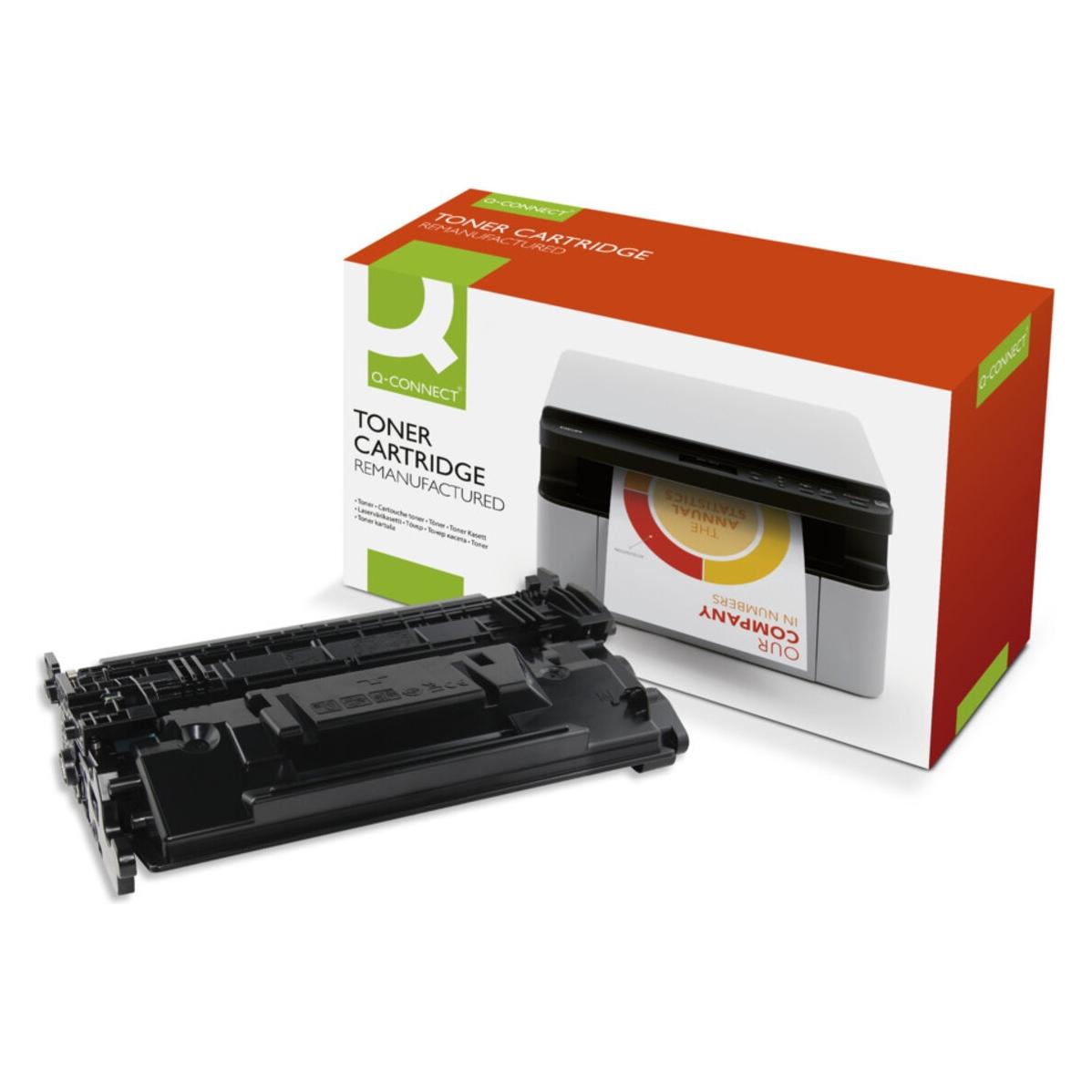 Q-Connect Lasertoner ersetzt HP CF287X BK 18K (BK) (K15959QC)
