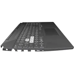 ASUS 90NR0636-R31GE1, Notebook Ersatzteile, Transparent, Schwarz