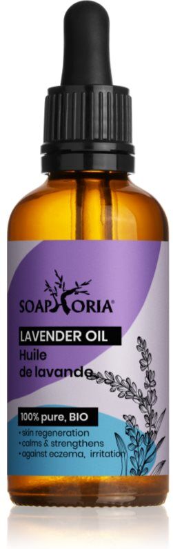 Soaphoria Organic Lavender Oil huile relaxante à la lavande 50 ml