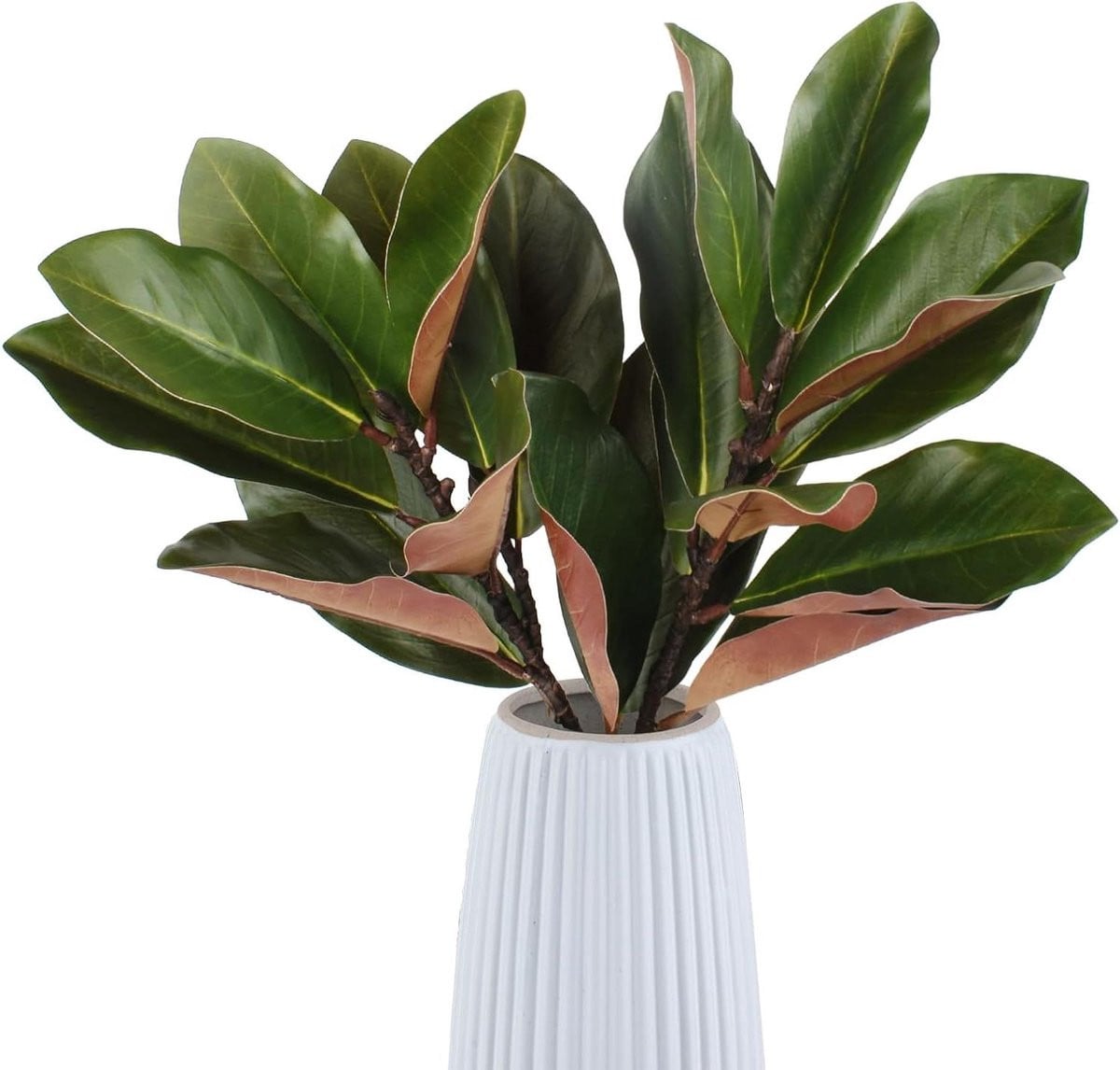 Kunstmatige Magnolia Bladeren Takken Groen - 56 cm
