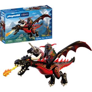 playmobil Spielset Knights 72114, ab 4 Jahre, Schwarzer Drache, 18 Teile