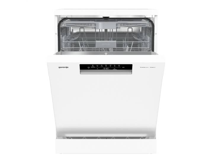 GORENJE Standgeschirrspüler GS643C90 , Energieeffizienz: C, silber (weiß), B:59,9cm H:84,5cm T:59,7cm, Geschirrspüler, TotalDry - auto. Türöffnung, Standgeschirrspüler