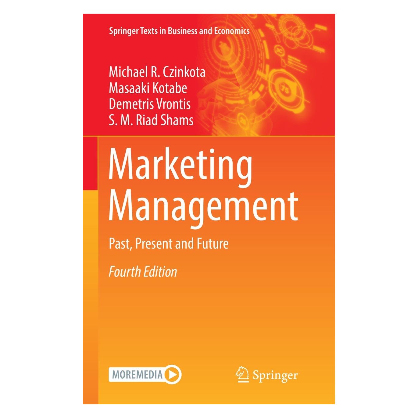 Springer Marketing Management (Englisch, Hardcover, Demetris Vrontis, Masaaki Kotabe, Michael R. Czinkota, S. M. Riad Shams) (9783030669157)