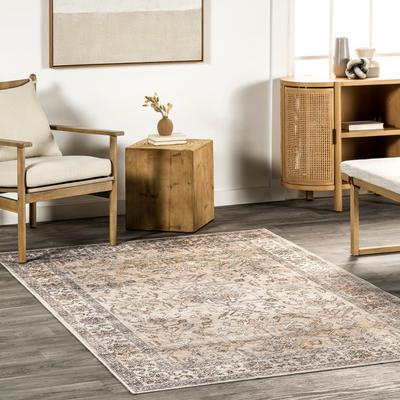 Nuloom Britt Persian SplashGuard Machine Washable Area Rug