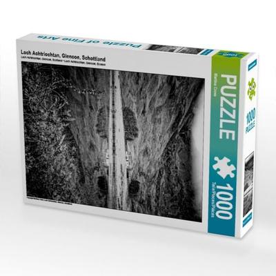 CALVENDO Puzzle Loch Achtriochtan, Glencoe, Schottland | 1000 Teile Lege-Größe 64x48cm Foto-Puzzle für glückliche Stunden