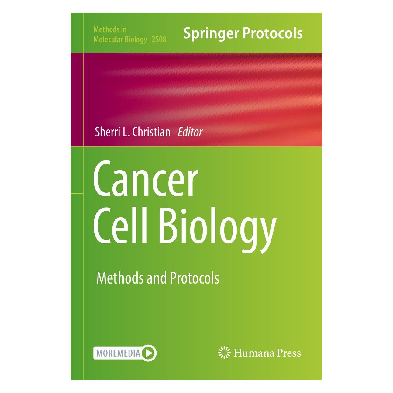 Springer Cancer Cell Biology (Englisch, Hardcover, Sherri L. Christian) (9781071623756)