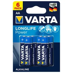 Varta Longlife Power Aa Bli 6