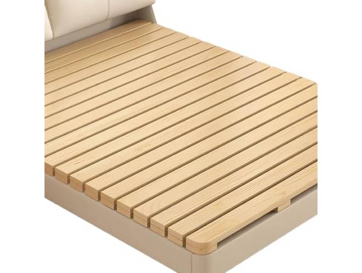 ASUIU Robuste aufrollbare Lattenroste aus Kiefernholz – Faltbare Matratzenauflage for Twin-, Full-, Queen- und King-Size-Betten, 1 Stück((70.8x78.7in) 180x200cm)