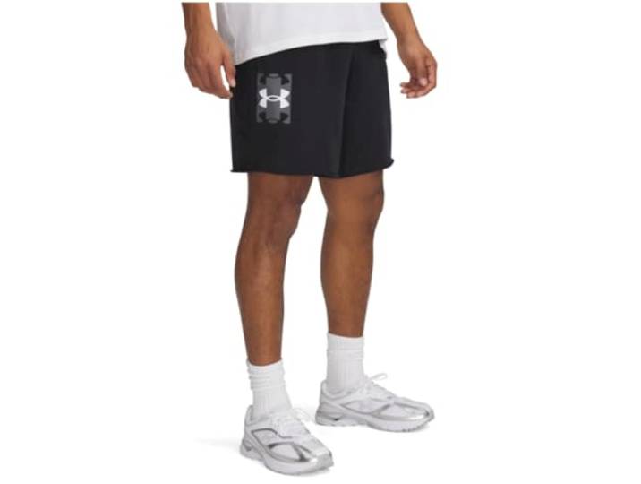 Under Armour UA Rival TERRYLOGO8INSHORT 0001 - Zwart Medium, 0001, zwart, M