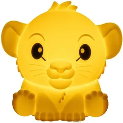 Paladone Products, Nachtlicht, Disney Squishy Glo Silikon-Leuchte König der Löwen Simba 15 cm