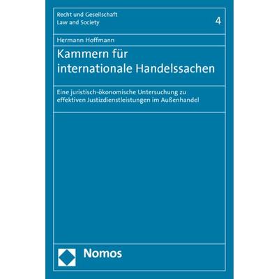 Kammern für internationale Handelssachen, Taschenbuch von Hermann Hoffmann, Nomos, 978-3-8329-6922-6