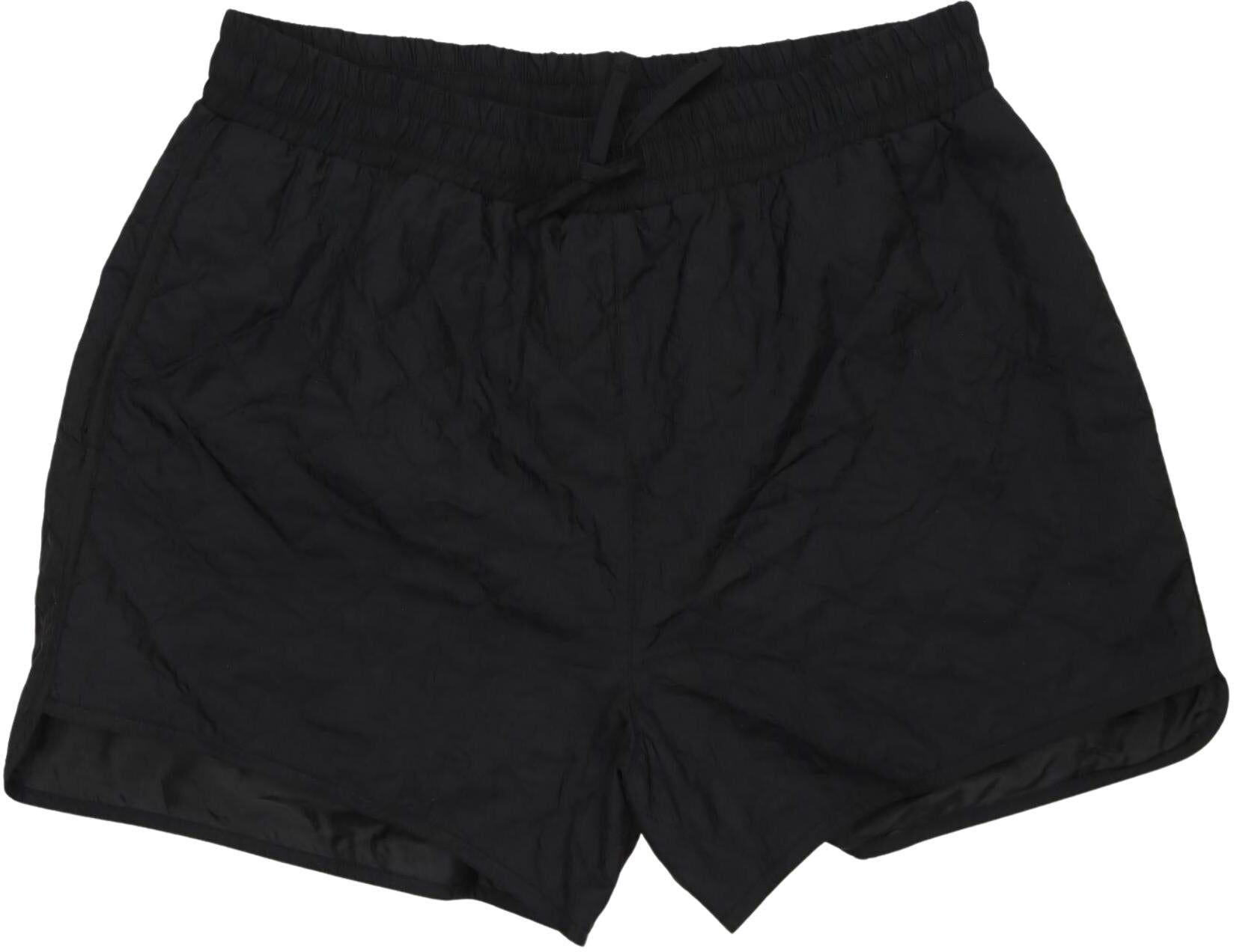 Mango Damen Shorts, Schwarz, Gr. L, Synthetik - Second Hand