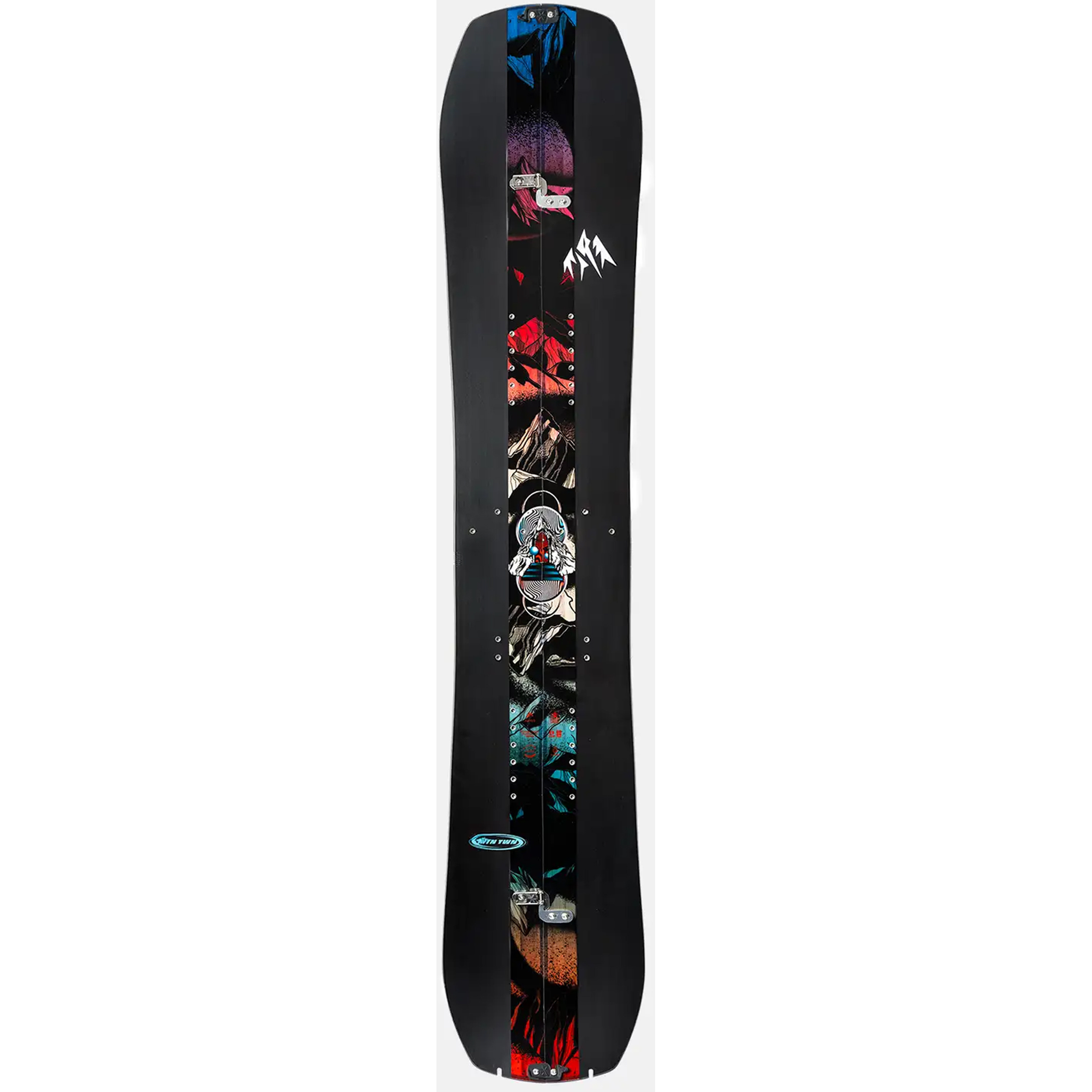 Jones Mountain Twin Splitboard 25/26 Splitboards schwarz Größe 157cm Splitboard