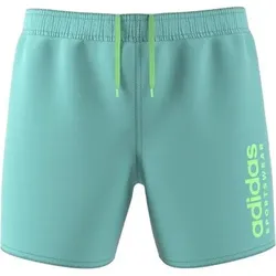 ADIDAS Kinder Badeshorts Sportswear Essentials Logo CLX Kids, Größe 152 in Grün Grün