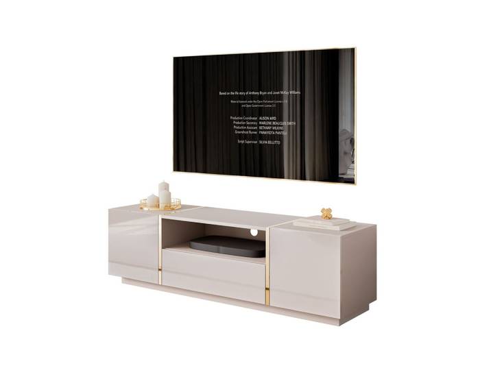 TV Schrank ONYX Kaschmir Hochglanz
