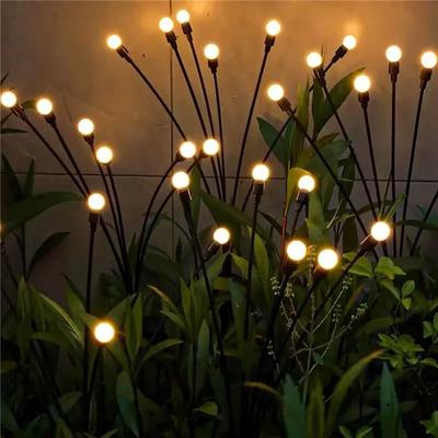 Uplift Picks Solar Firework Dandelion Lights For Sparkling Garden Patio Christmas Outdoor Decor firefly 3 Pcs