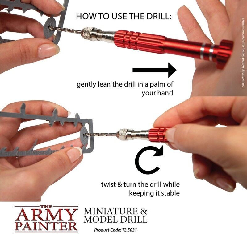 Perceuse à main - Miniature and Model Drill - Army Painter