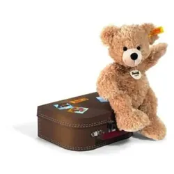 Steiff Fynn Teddybär im Koffer, beige, 28 cm